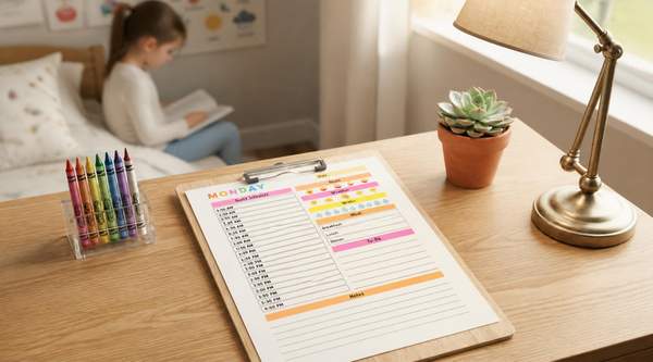 5 Ways Nat & Hollie Shop Crafts the ADHD Kids Planner That Organized Parents Notice