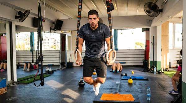 Inside the Training Space at Iron Fitness in Limassol