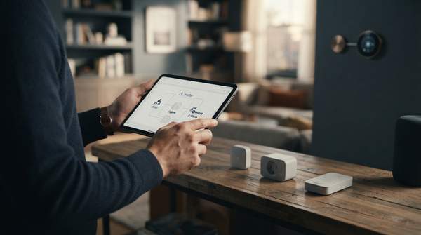 Editorial illustration for Matter vs. Zigbee vs. Z-Wave: Which Smart Home Standard Fits Your Plans?